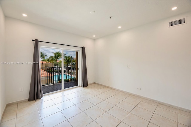 7330 NW 114th Ave Unit 304-5, Doral, FL 33178 - unfurnished room featuring recessed lighting, light tile patterned floors, and baseboards