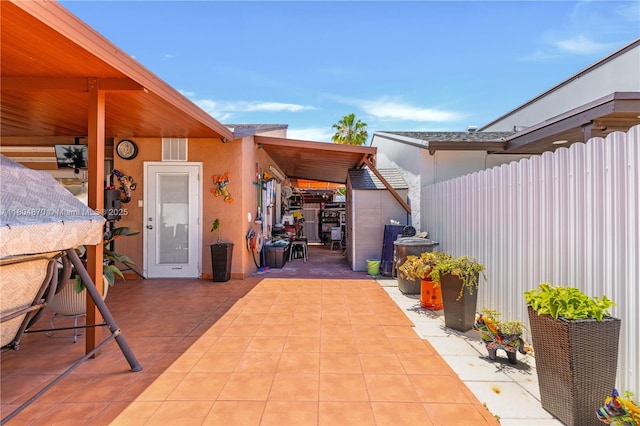 19251 SW 118th Ct, Miami, FL 33177 - view of patio featuring fence