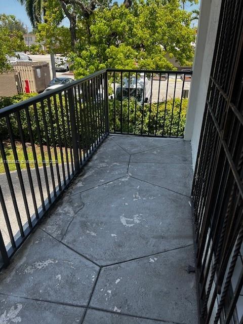 5731 NW 37th St Unit 206, Virginia Gardens, FL 33166 - view of balcony