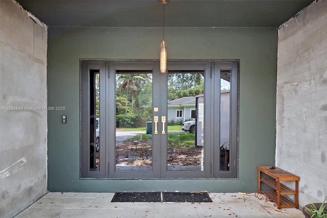 7505 SW 167th St, Palmetto Bay, FL 33157 - doorway to property featuring french doors and stucco siding