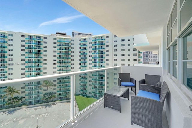 3725 S Ocean Dr Unit 1014, Hollywood, FL 33019 - balcony featuring a view of city