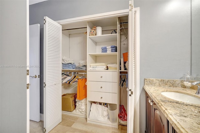 3725 S Ocean Dr Unit 1014, Hollywood, FL 33019 - closet featuring a sink