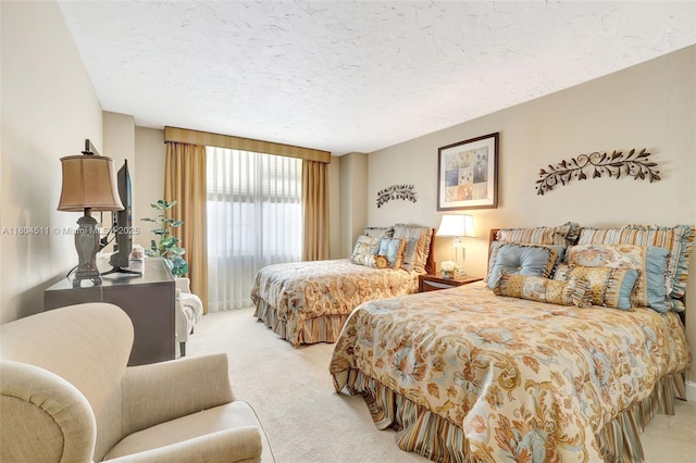 3725 S Ocean Dr Unit 1014, Hollywood, FL 33019 - carpeted bedroom with a textured ceiling