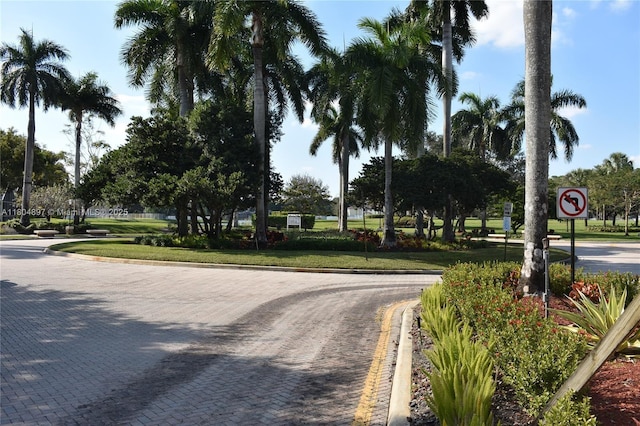 13833 NW 22nd St, Sunrise, FL 33323 - view of street with curbs and traffic signs