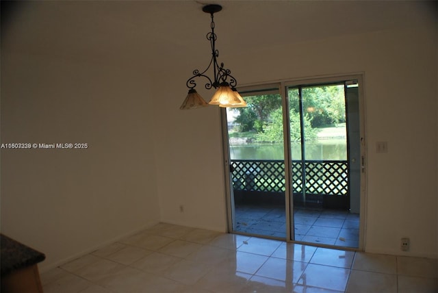 611 N University Dr Unit 3, Plantation, FL 33324 - unfurnished dining area with light tile patterned floors