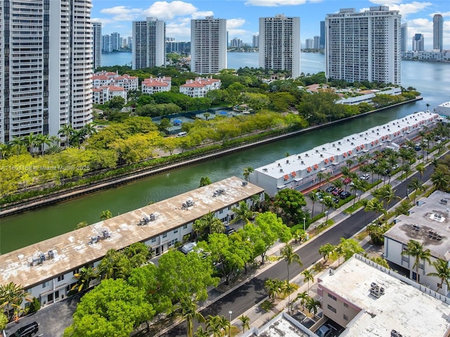 3553 NE 171st St Unit P, North Miami Beach, FL 33160 - aerial view of a view of skyline and a large body of water