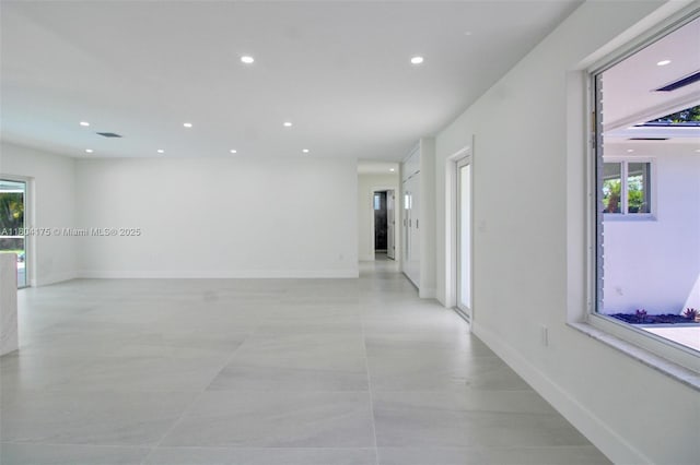 17640 SW 84th Ct, Palmetto Bay, FL 33157 - empty room with recessed lighting and baseboards