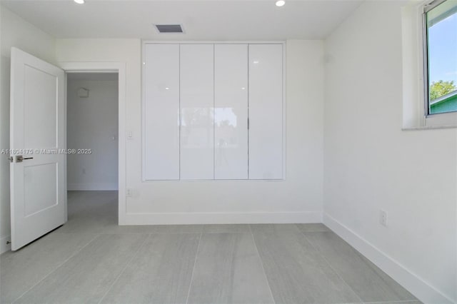17640 SW 84th Ct, Palmetto Bay, FL 33157 - spare room with baseboards and recessed lighting