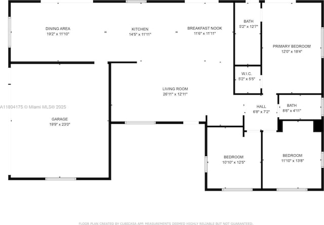 17640 SW 84th Ct, Palmetto Bay, FL 33157 - home floor plan