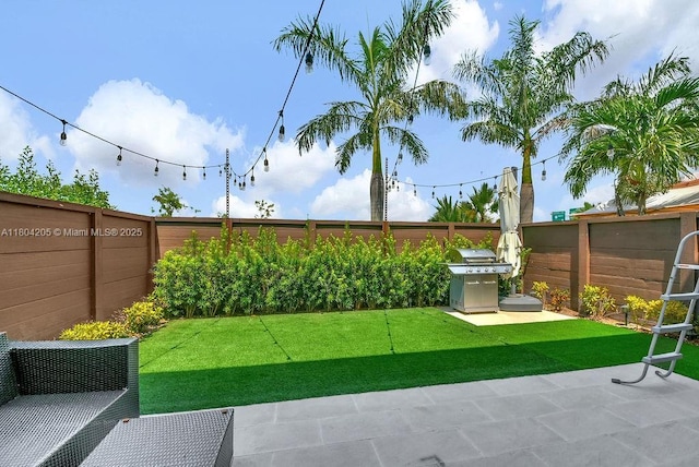 15678 NW 91st Ct, Miami Lakes, FL 33018 - view of yard featuring a patio