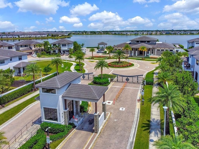 15678 NW 91st Ct, Miami Lakes, FL 33018 - aerial view of residential area featuring a large body of water