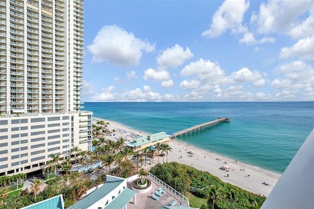 16485 Collins Ave Unit 1236-, Corner Unit Ocean, Sunny Isles Beach, FL 33160 - water view featuring local beach