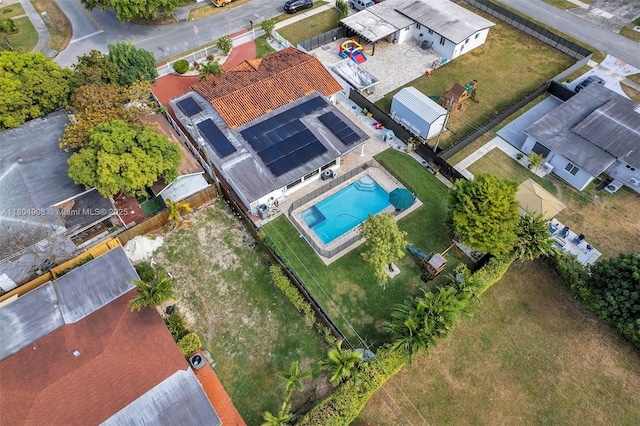 10350 SW 30th St, Miami, FL 33165 - bird's eye view of a pool