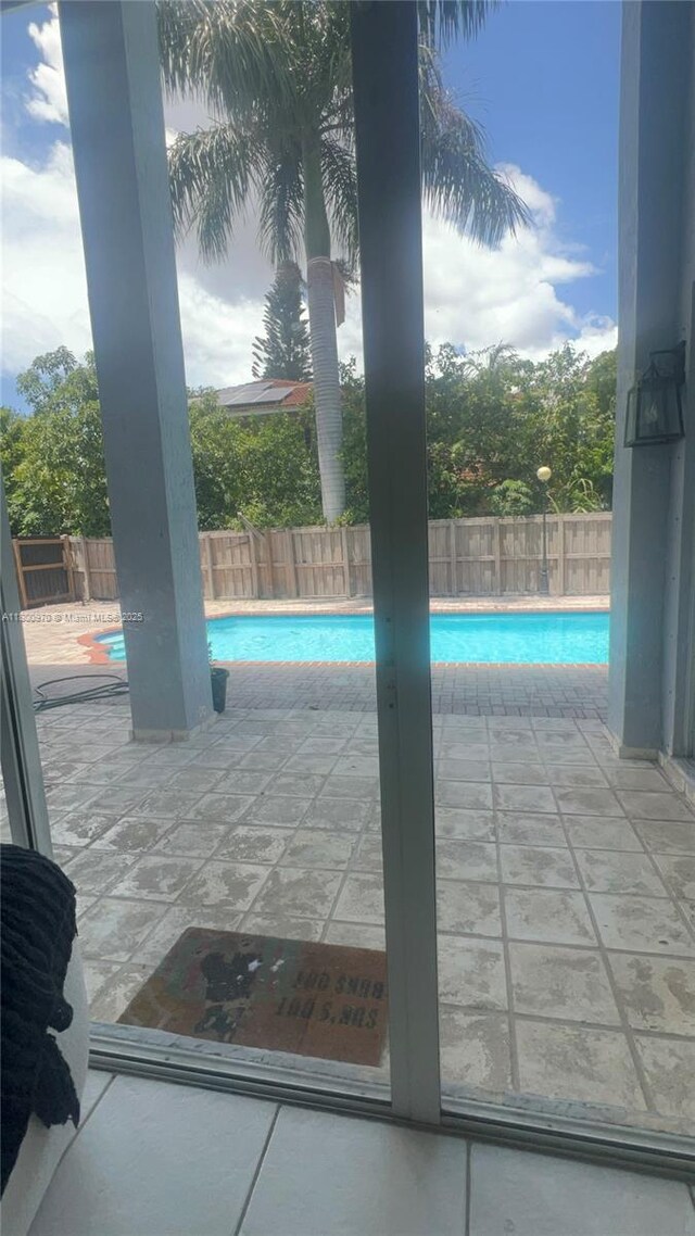 9942 SW 158th Ct, Miami, FL 33196 - view of pool featuring a fenced backyard