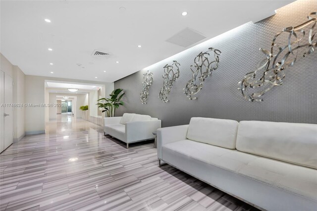 3030 NE 188th St Unit 602, Aventura, FL 33180 - building lobby with recessed lighting