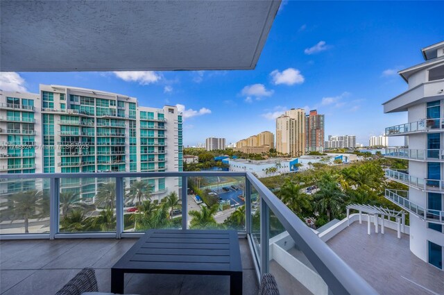 3030 NE 188th St Unit 602, Aventura, FL 33180 - balcony with a city view