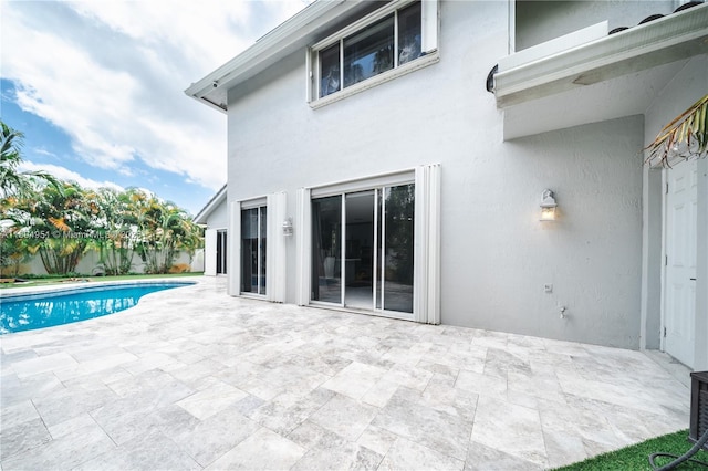 18201 NW 16th St, Pembroke Pines, FL 33029 - rear view of house with a patio and stucco siding