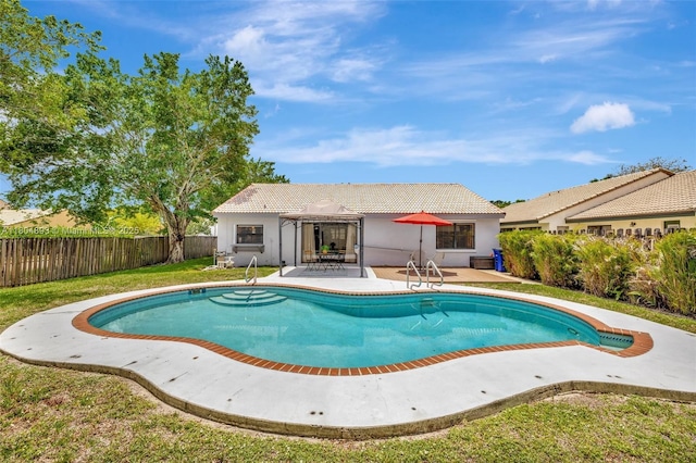 11955 Brim Way, Cooper City, FL 33026 - view of swimming pool featuring a patio