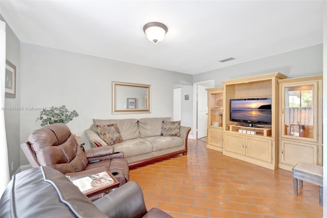 11955 Brim Way, Cooper City, FL 33026 - living room with light tile patterned flooring and baseboards