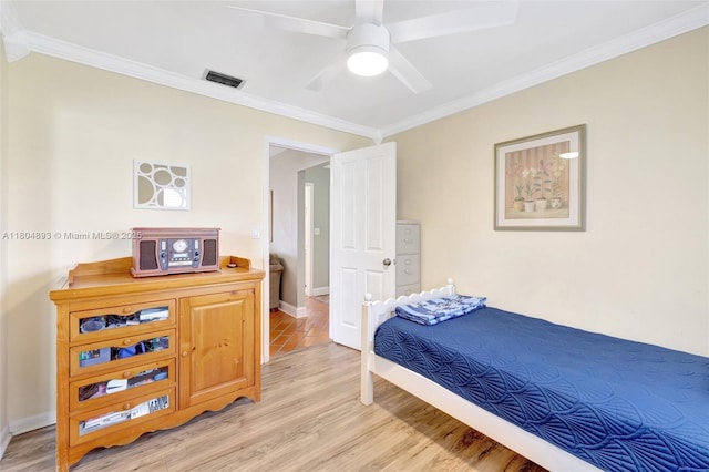 11955 Brim Way, Cooper City, FL 33026 - bedroom with crown molding and light wood finished floors