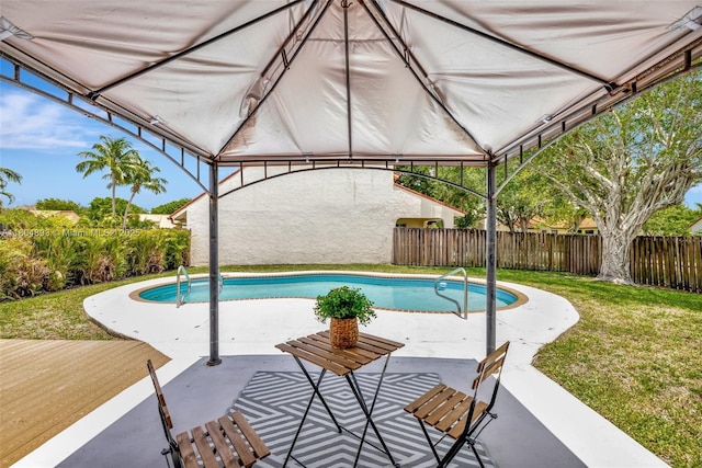 11955 Brim Way, Cooper City, FL 33026 - view of pool featuring a fenced backyard and a patio area