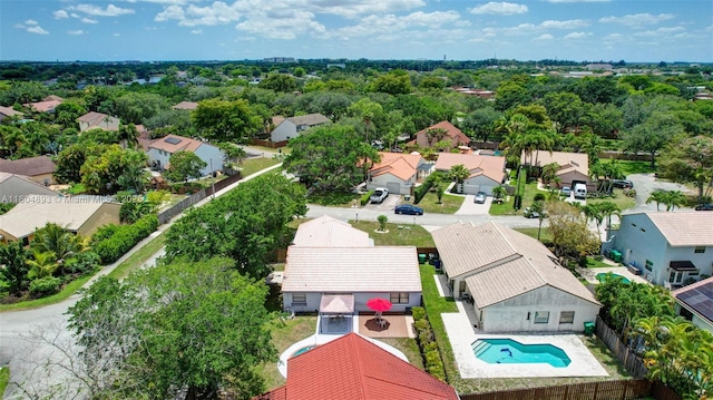 11955 Brim Way, Cooper City, FL 33026 - aerial view of residential area with a pool area