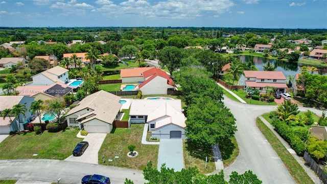 11955 Brim Way, Cooper City, FL 33026 - aerial view of residential area featuring a large body of water