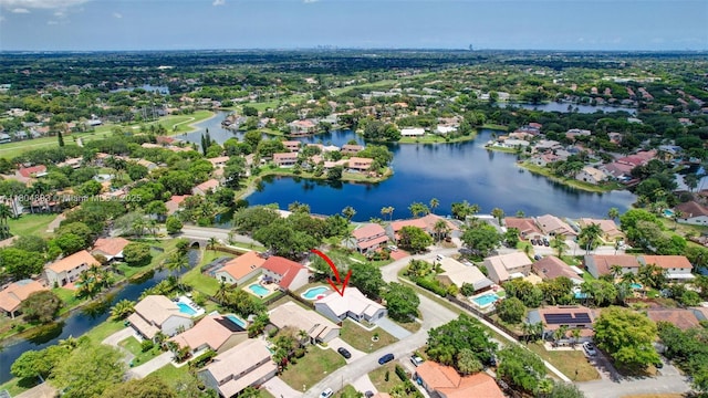 11955 Brim Way, Cooper City, FL 33026 - aerial perspective of suburban area with a nearby body of water