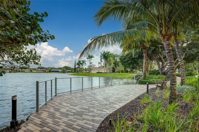 11955 Brim Way, Cooper City, FL 33026 - dock featuring a water view