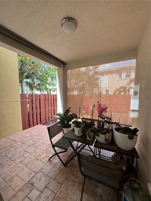 4892 NW 109th Pl, Doral, FL 33178 - view of patio featuring fence