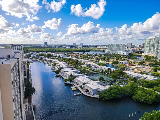 214 Poinciana Dr Unit 204, Sunny Isles Beach, FL 33160 - view of urban area with a large body of water