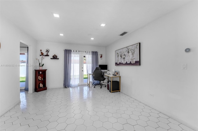 2023 SW 99th Ave, Miami, FL 33165 - office area featuring recessed lighting