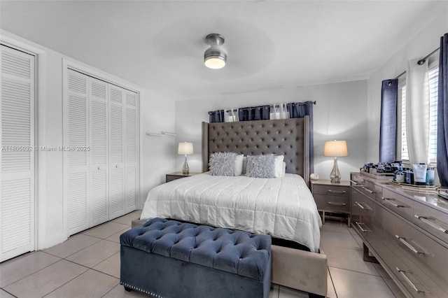2023 SW 99th Ave, Miami, FL 33165 - bedroom with light tile patterned floors and a ceiling fan