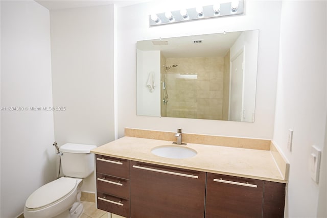 1900 N Bayshore Dr Unit 1918, Miami, FL 33132 - full bath with vanity and tiled shower