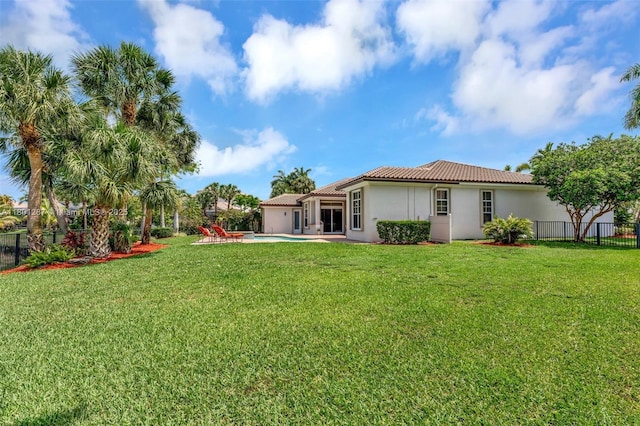 12668 NW 74th Pl, Parkland, FL 33076 - view of yard featuring a patio area
