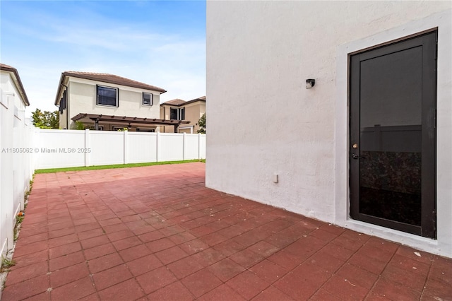 3435 W 110th St, Hialeah, FL 33018 - view of patio with fence