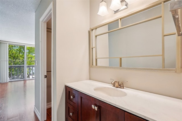 7081 Environ Blvd Unit 243, Lauderhill, FL 33319 - bathroom featuring vanity and wood finished floors