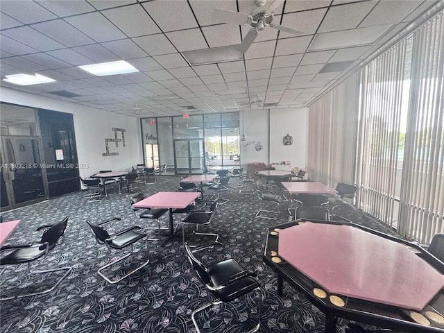 7081 Environ Blvd Unit 243, Lauderhill, FL 33319 - misc room with a ceiling fan and carpet