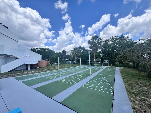7081 Environ Blvd Unit 243, Lauderhill, FL 33319 - view of community with shuffleboard