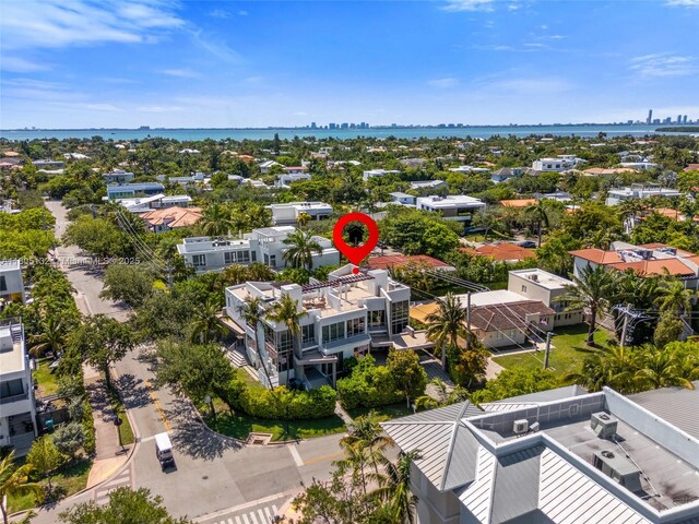 544 Fernwood Rd Unit 544, Key Biscayne, FL 33149 - bird's eye view of a large body of water
