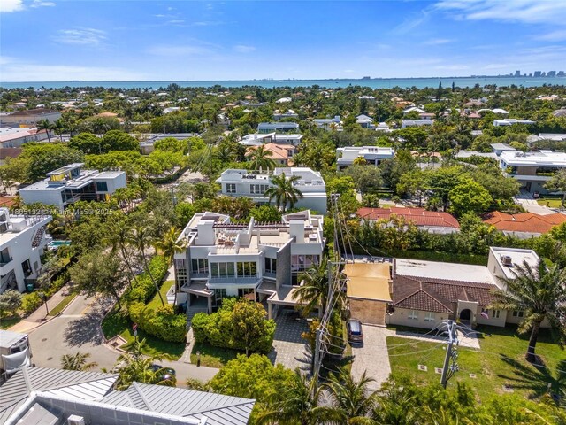 544 Fernwood Rd Unit 544, Key Biscayne, FL 33149 - aerial view of residential area featuring a nearby body of water