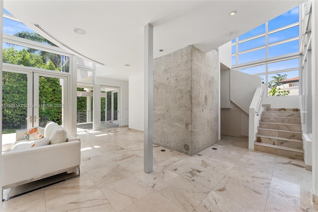 544 Fernwood Rd Unit 544, Key Biscayne, FL 33149 - view of patio / terrace with french doors and an outdoor hangout area