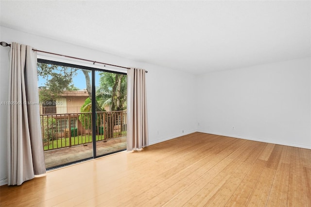 50 Matador Ln Unit 3-23, Davie, FL 33324 - empty room with wood finished floors