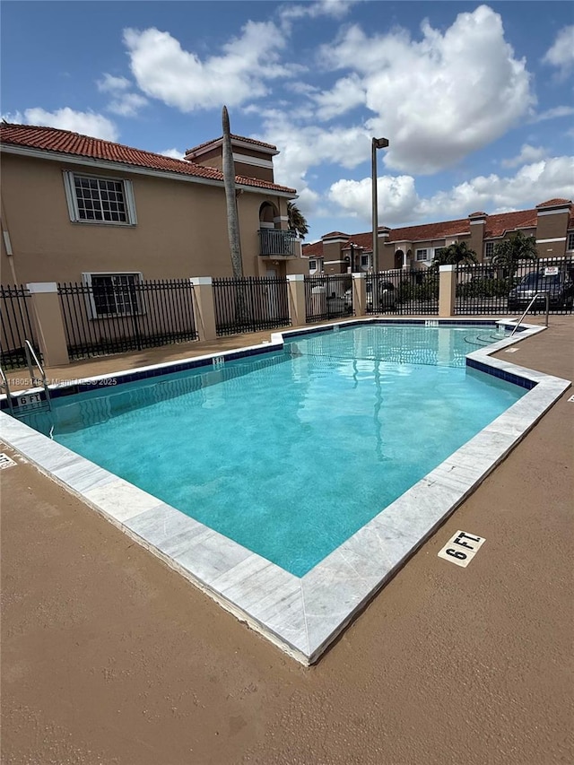 6416 SW 131st Path Unit 1709, Miami, FL 33183 - community pool featuring fence