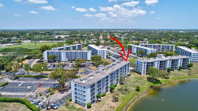 8720 N Sherman Cir Unit 401, Miramar, FL 33025 - drone / aerial view of apartment complex / building and a large body of water