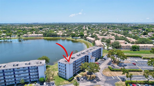 8720 N Sherman Cir Unit 401, Miramar, FL 33025 - bird's eye view of a nearby body of water and apartment complex / building
