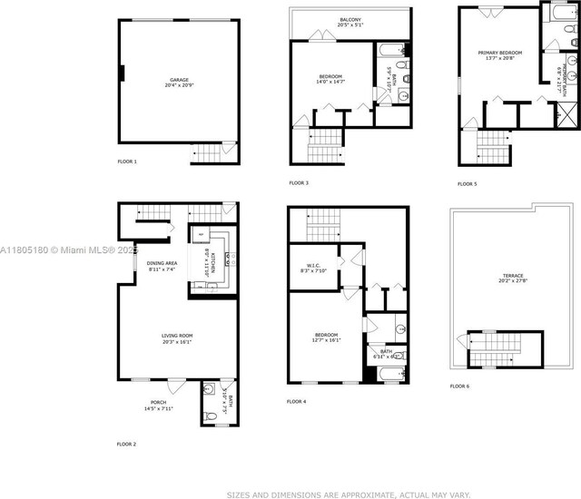 931 SW 11th St Unit H-1, Miami, FL 33129 - property floor plan