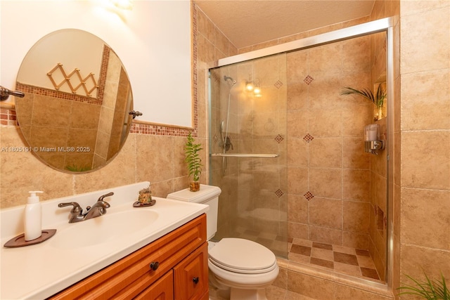 15332 SW 142nd Ter, Miami, FL 33196 - full bath with tile walls, a shower stall, and vanity