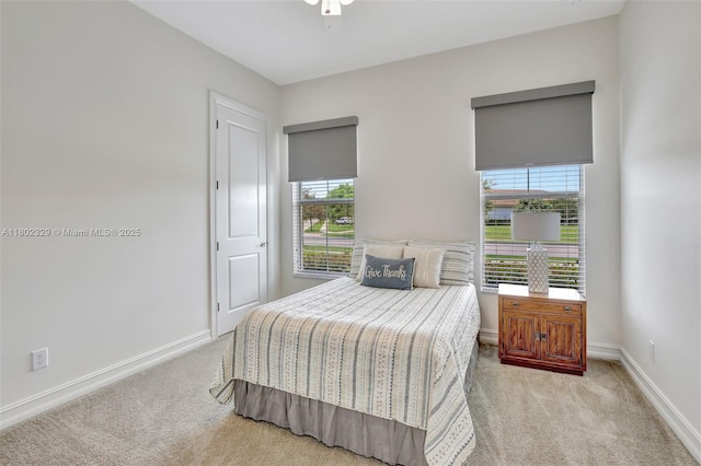 5474 S Sterling Ranch Cir, Davie, FL 33314 - bedroom featuring carpet floors, multiple windows, and baseboards