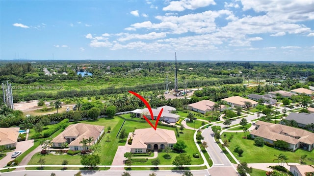 5474 S Sterling Ranch Cir, Davie, FL 33314 - aerial overview of property's location with nearby suburban area